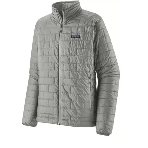 Patagonia Men’s XXL Nano Puff Jacket Sleet Green Grey NWT Puffer Puffy - Picture 4 of 11